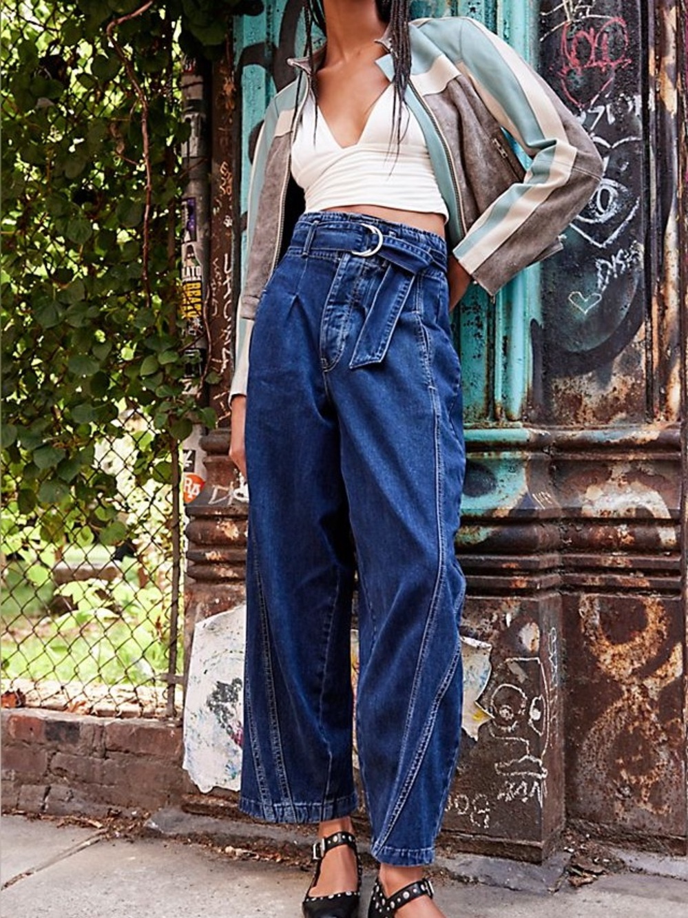 We The Free The Amsterdam High-Rise Barrel Jeans